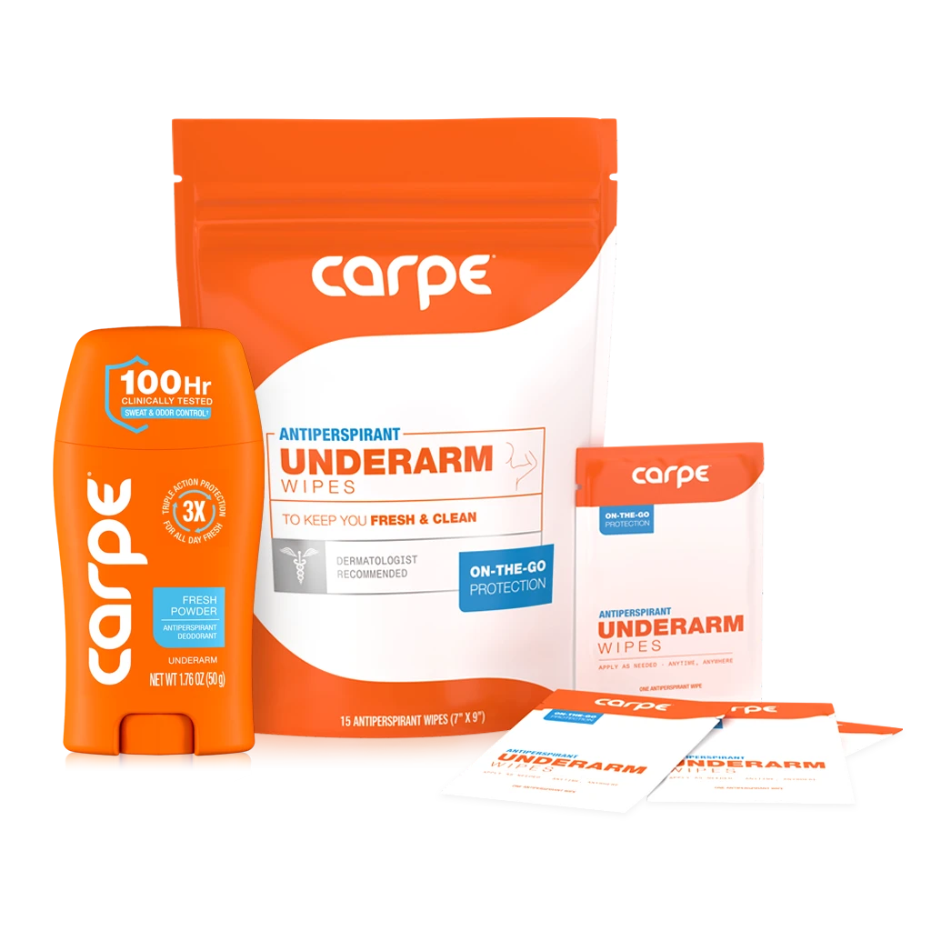 My Carpe Underarm & Wipes
